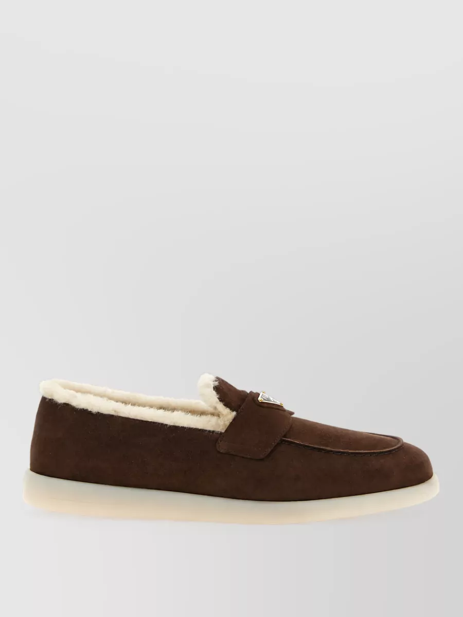 Prada Suede Slippers