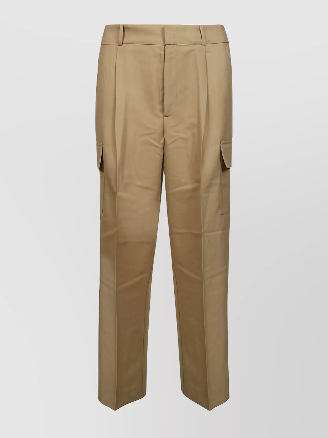 Shop Drôle De Monsieur Cargo Trousers With Belt Loops And Pockets