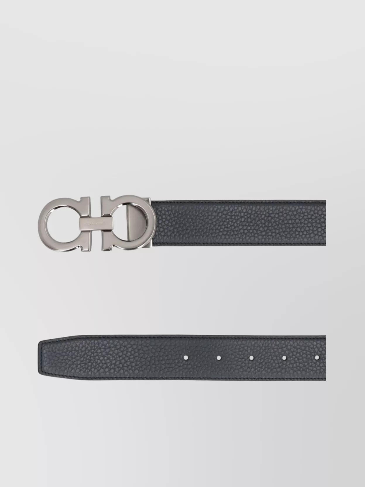 Ferragamo Gancini Reversible Leather Belt