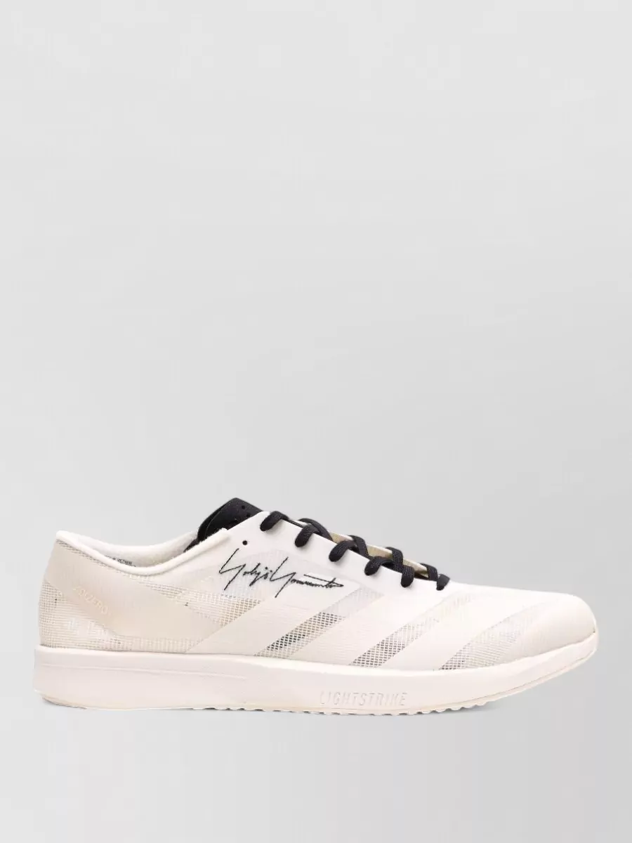 Y-3 Adizero Sneakers Round Toe Low Top