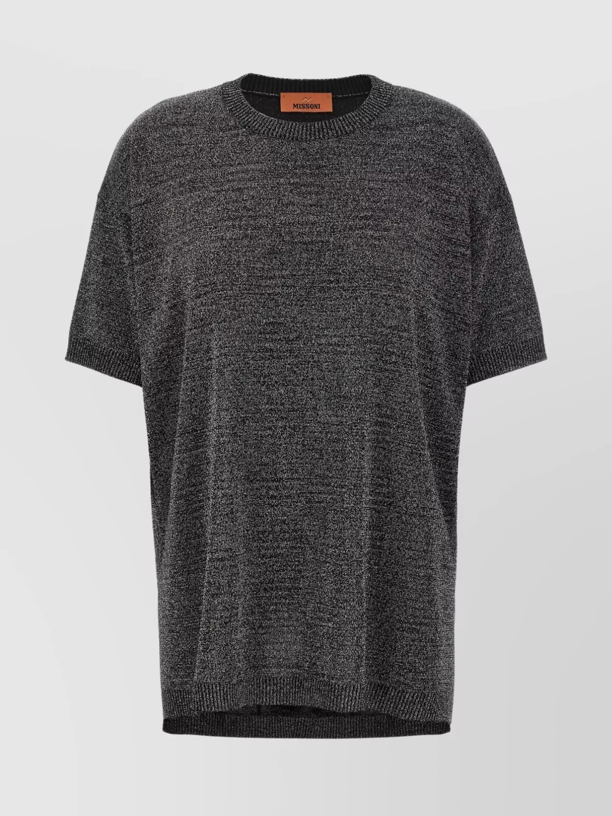 Missoni Metallic Crew Neck Knitwear T-shirt