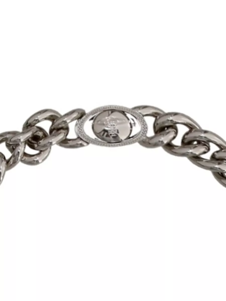 Vivienne Westwood Crystal-Embellished Chain Necklace