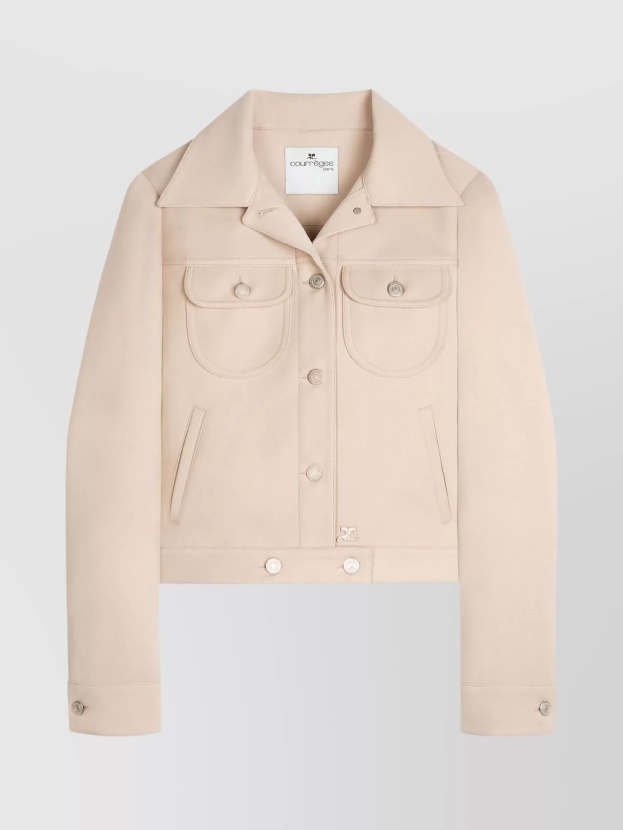 Courrèges Signature Twill Trucker Jacket