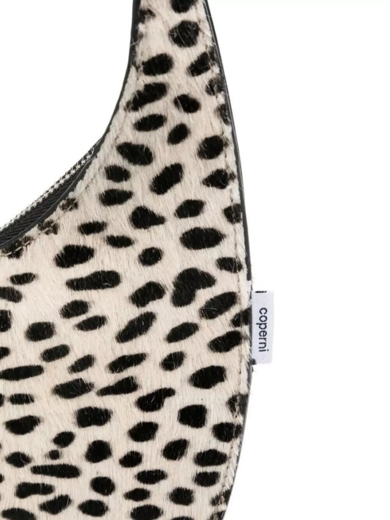 Coperni Animal Print Top Handle Shoulder Bag