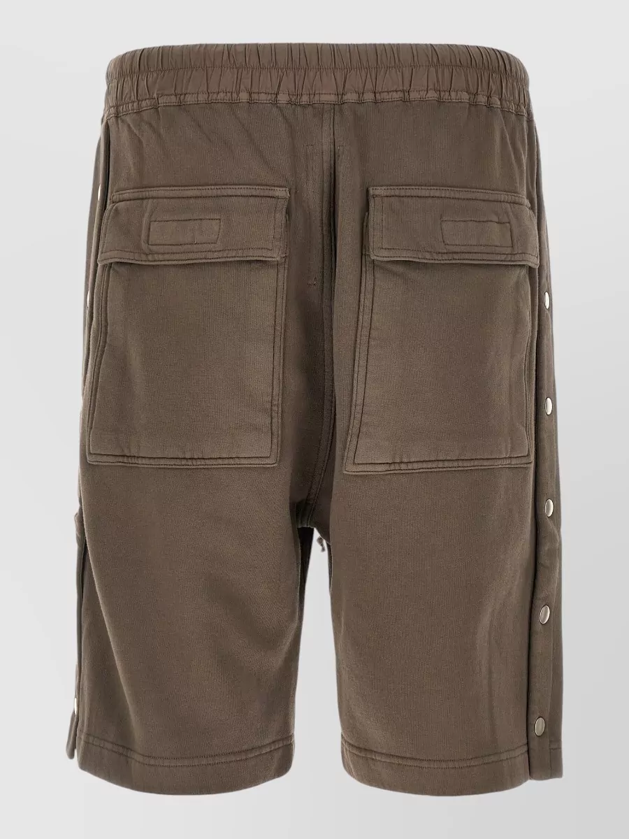 Rick Owens Drkshdw Wide Pusher Short Cargo Shorts