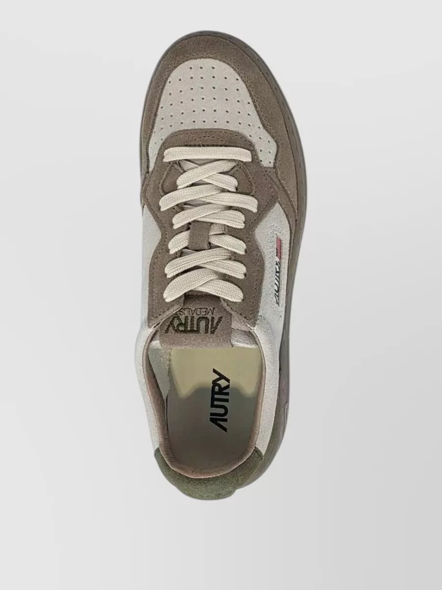 Autry Suede Low-Top Sneakers