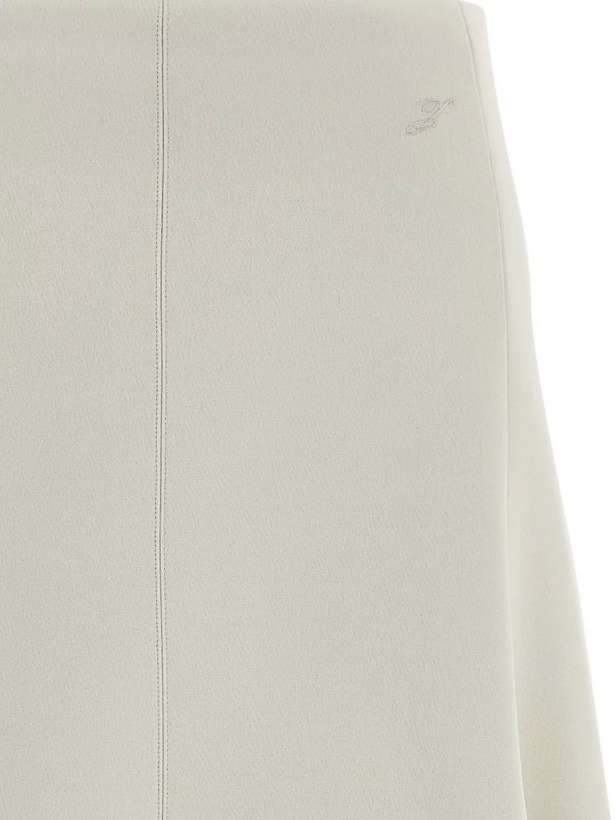 Jacquemus Triangle Midi A-Line Skirt High Waist