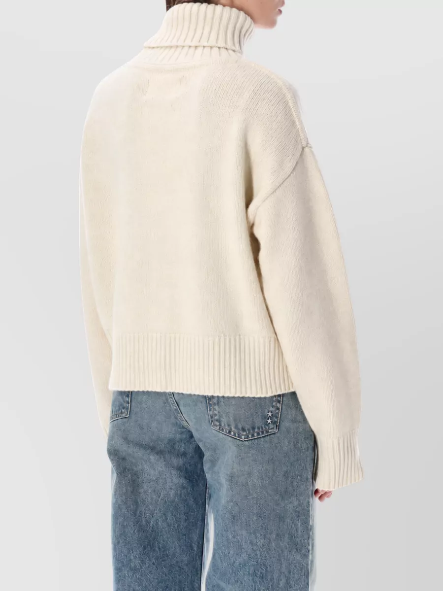 Extreme Cashmere Cashmere Ribbed Turtleneck Jumper