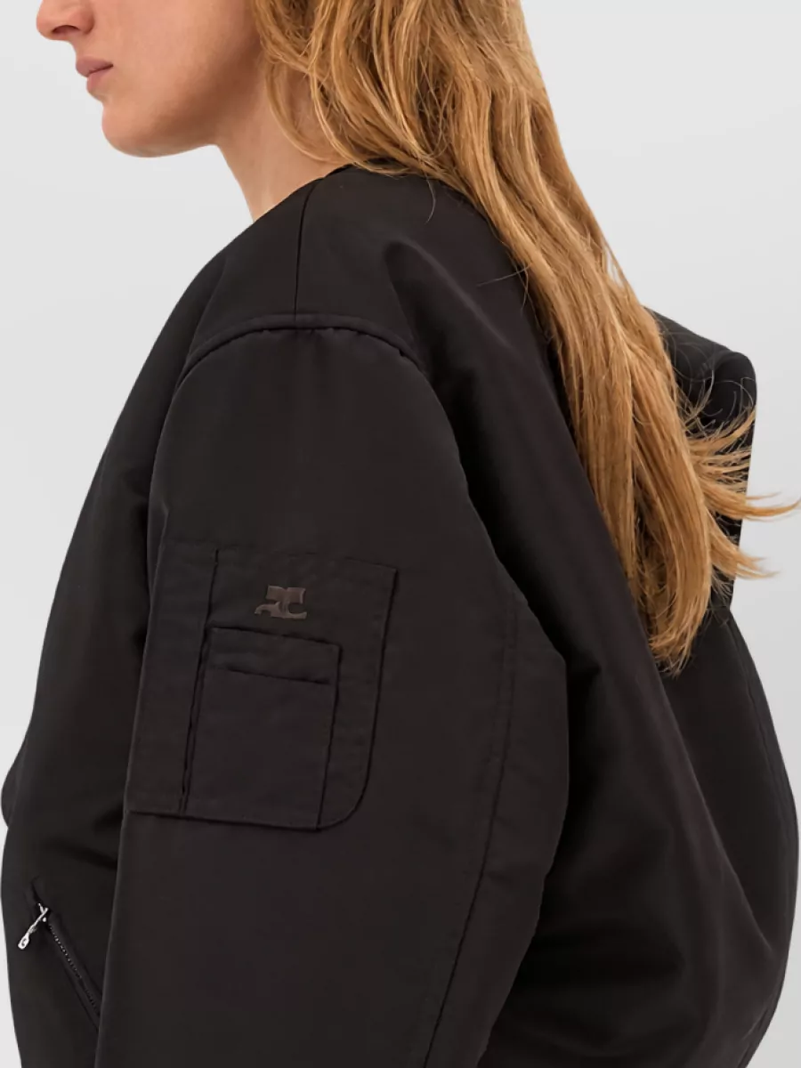 Courrèges oversized bomber jacket