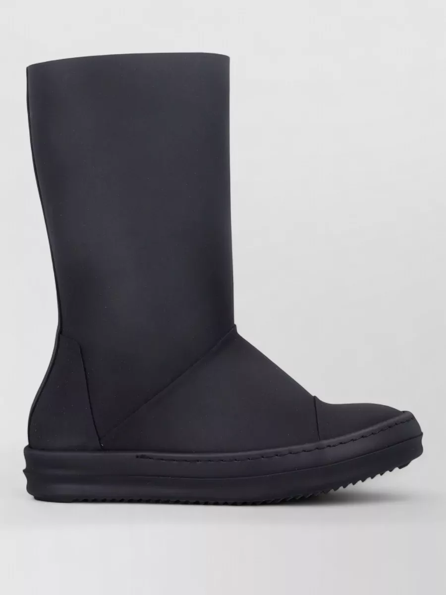 Rick Owens Drkshdw Mid-Calf Rubber Boots