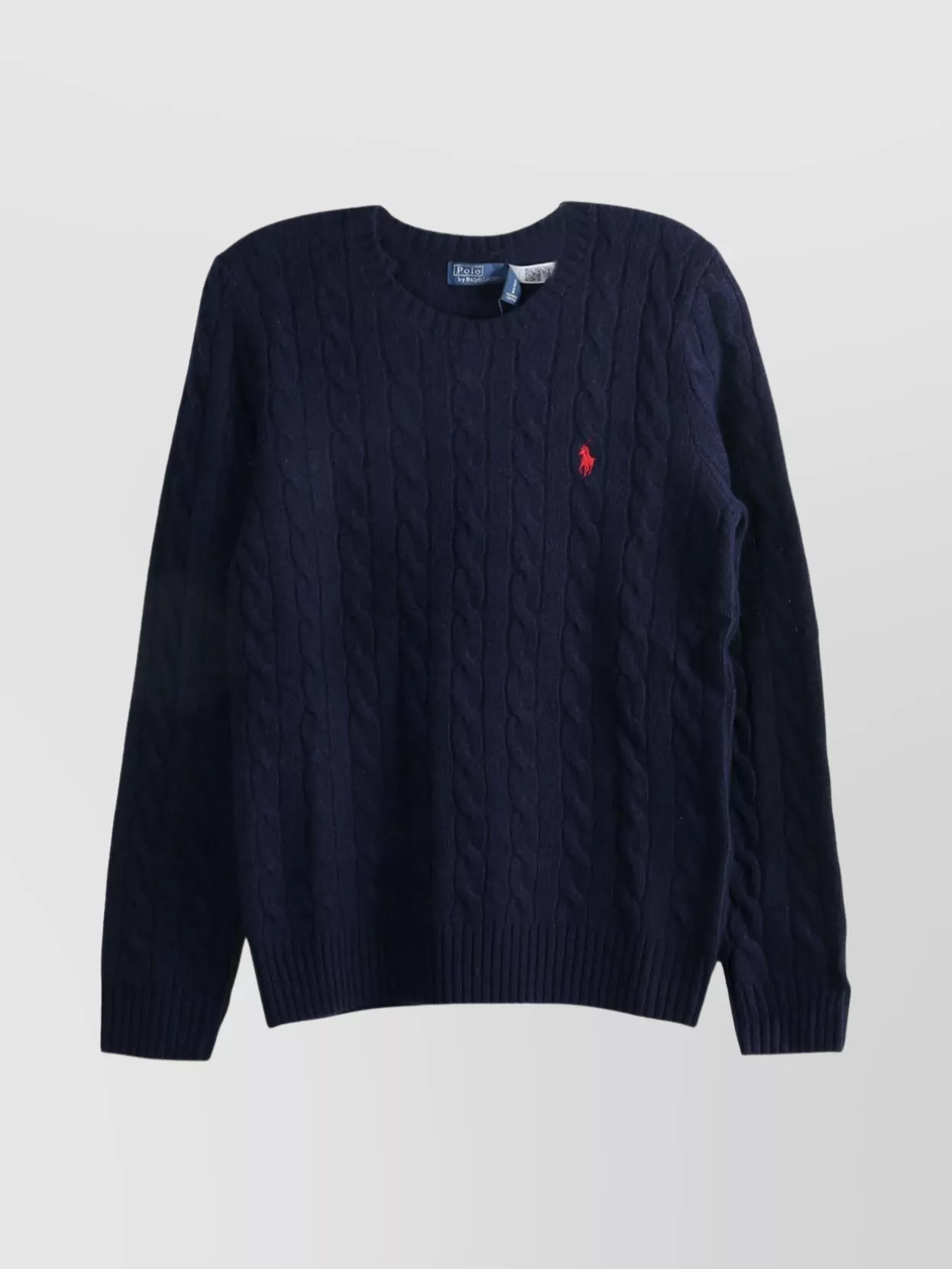 Ralph Lauren Cable knit pullover with ribbed cuffs and hem