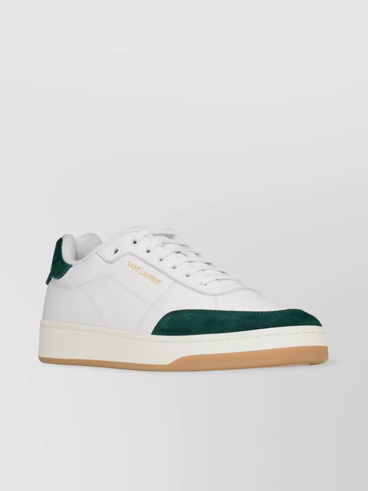 Saint Laurent Sl61 Sneakers In Smooth Leather In Multi