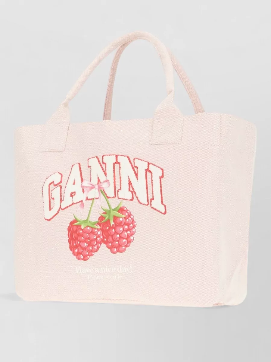 Ganni Cabas Tote Bag