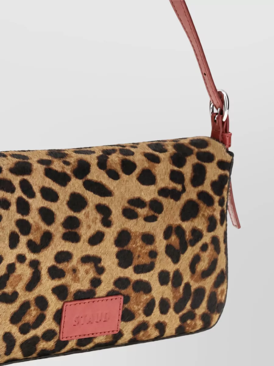 Staud Na Calf Leather Clutch Bag