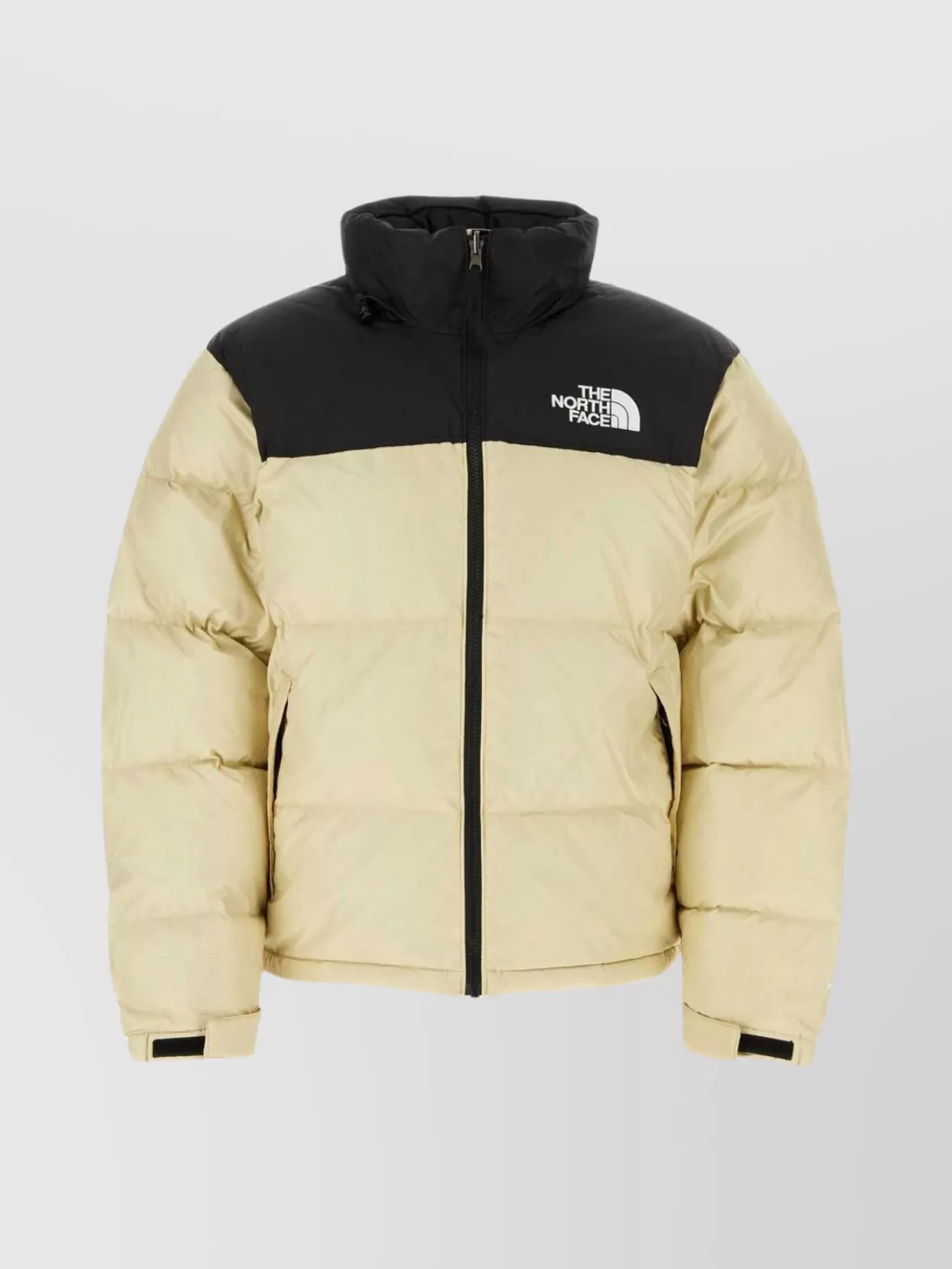 Shop The North Face Stand-up Collar Puffer Jacket With Side Pockets
