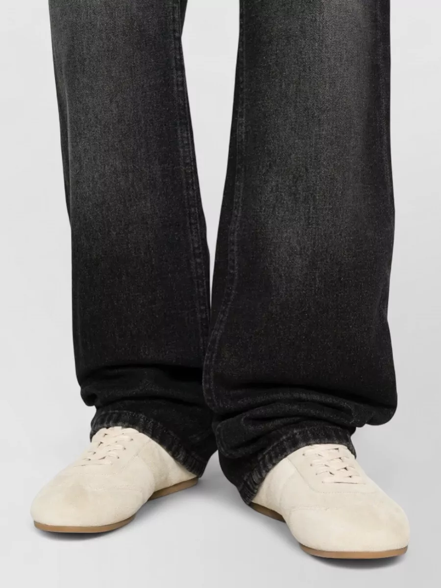 A.p.c. Straight Leg Denim Trousers Belt Loops