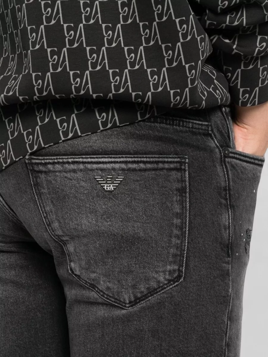 Emporio Armani Slim-Fit Denim Jeans