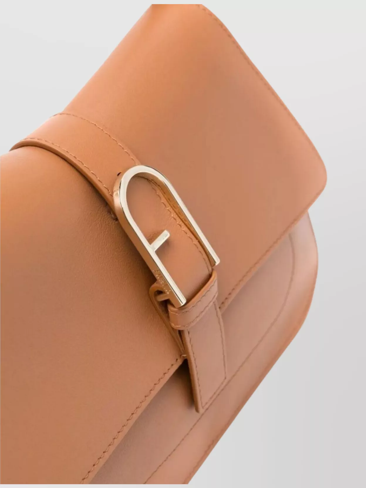 Furla Medium Handle Bag Flow Buckle Detail