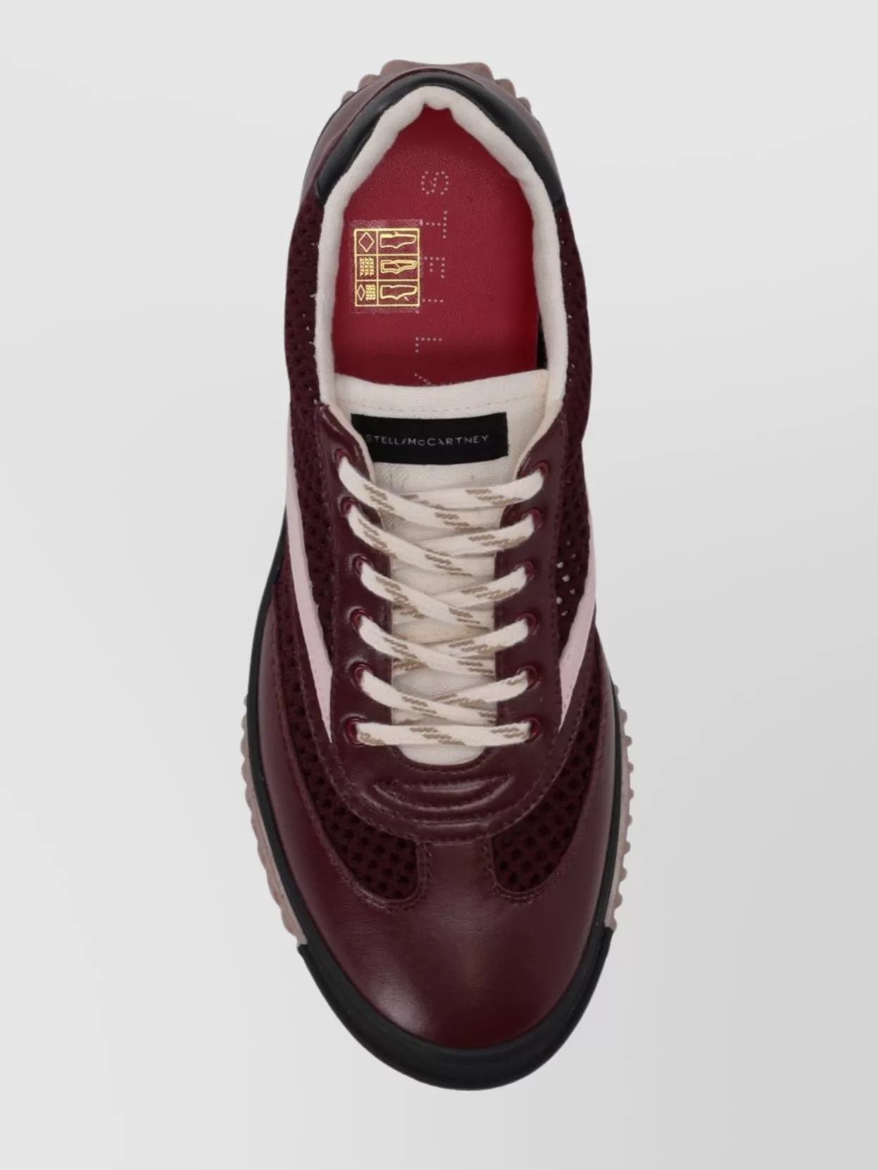 Stella Mccartney Wave Sport Sneakers Contrast Stripe