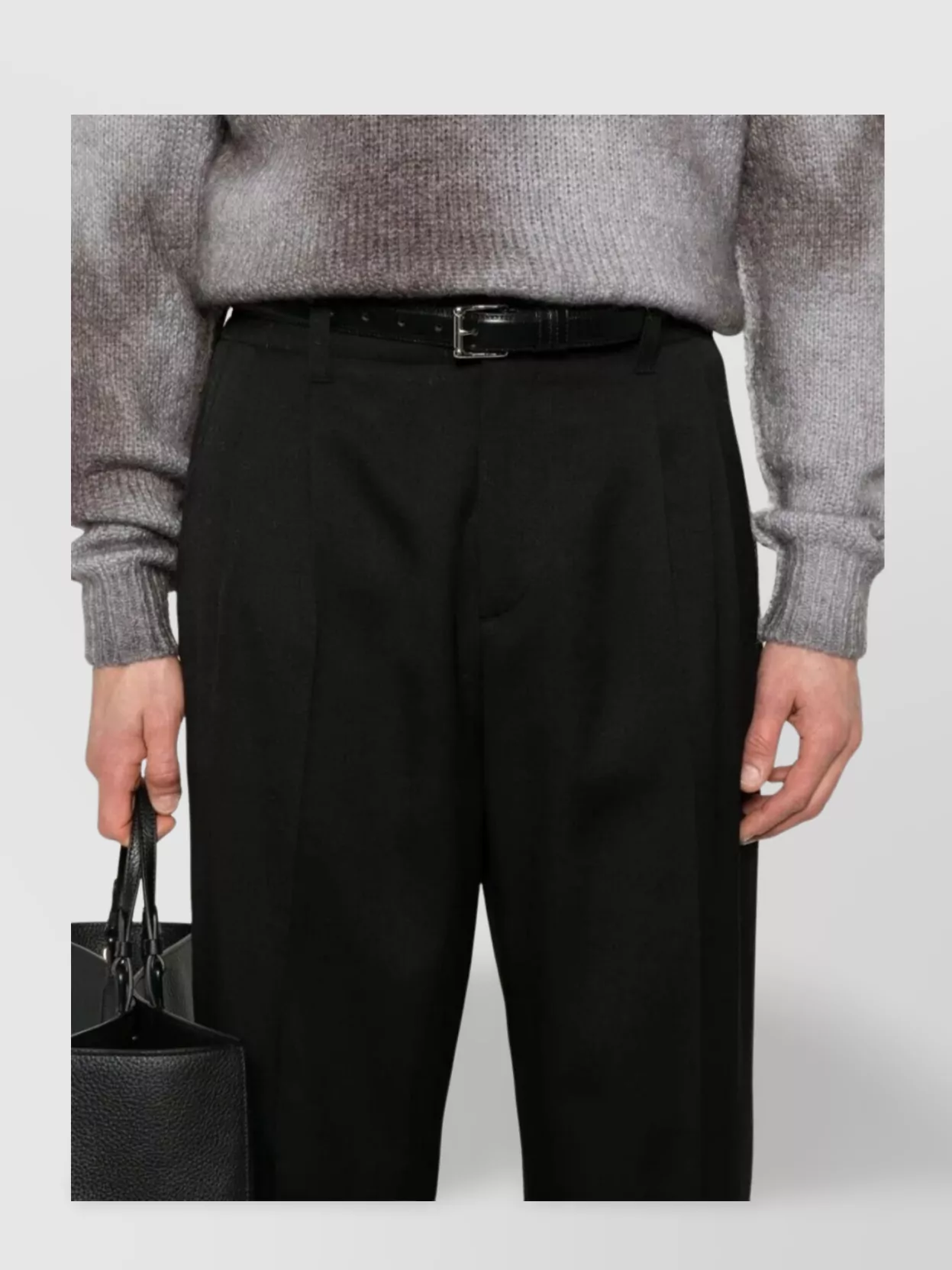 Golden Goose Man's Wool Gabardine Jogging Slacks