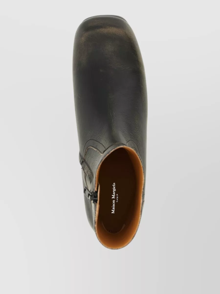Maison Margiela Leather Ankle Boots