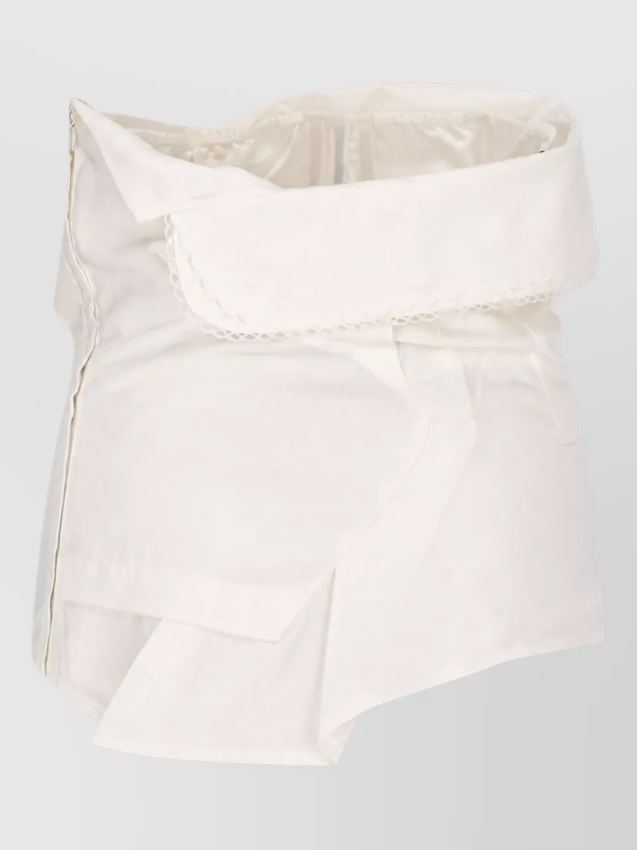 Miu Miu Strapless Blouse