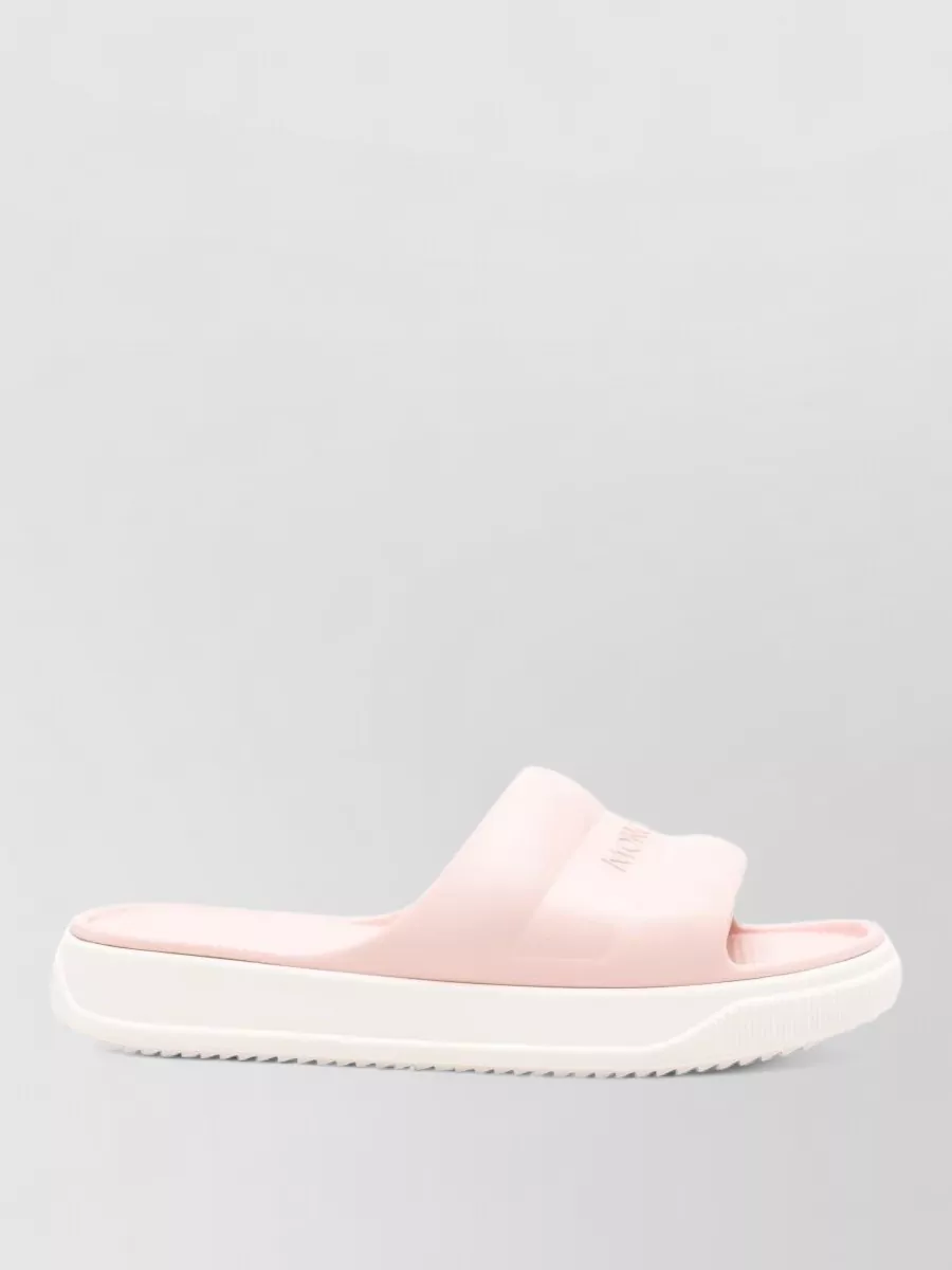 Moncler Embossed Pool Slides