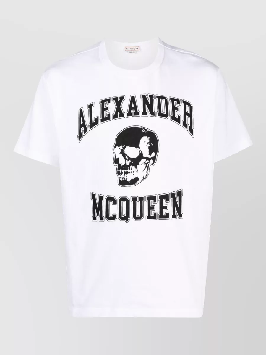 Alexander Mcqueen Logo Print T-Shirt