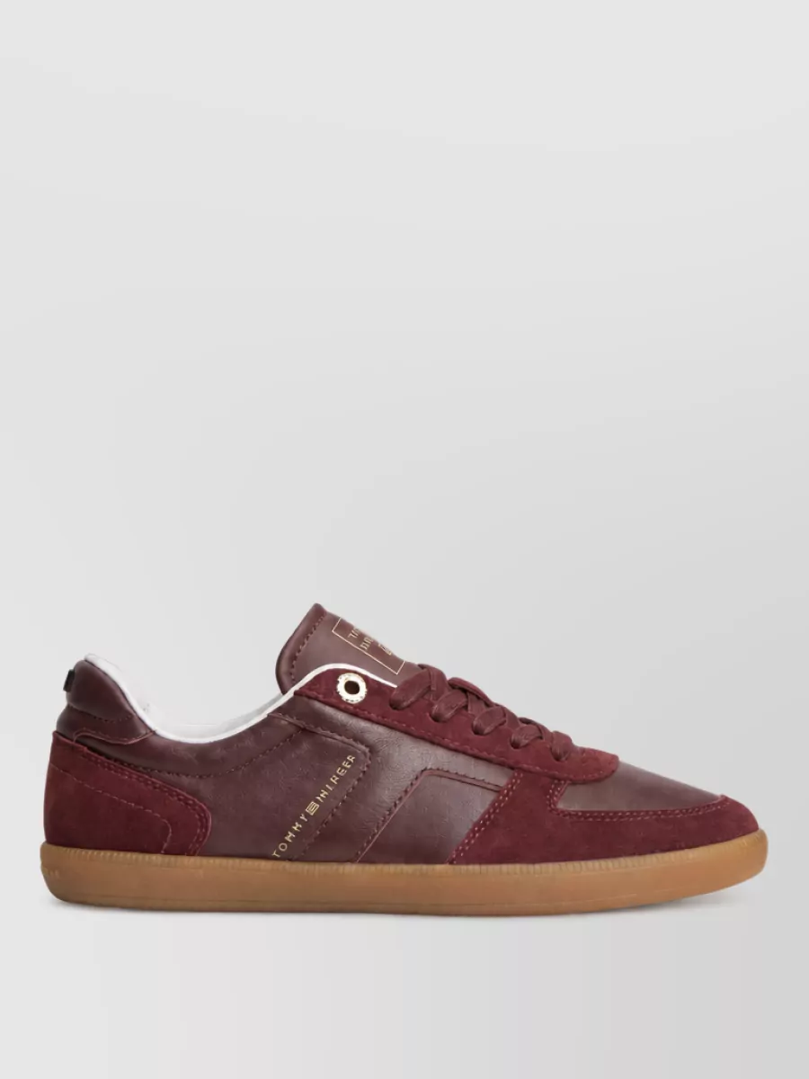 Tommy Hilfiger Leather Low-Top Sneakers