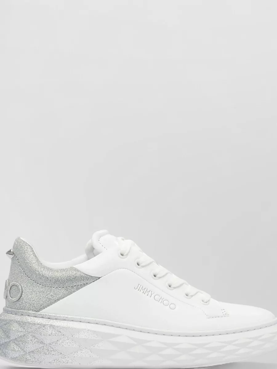Jimmy Choo Leather Low Top Sneakers