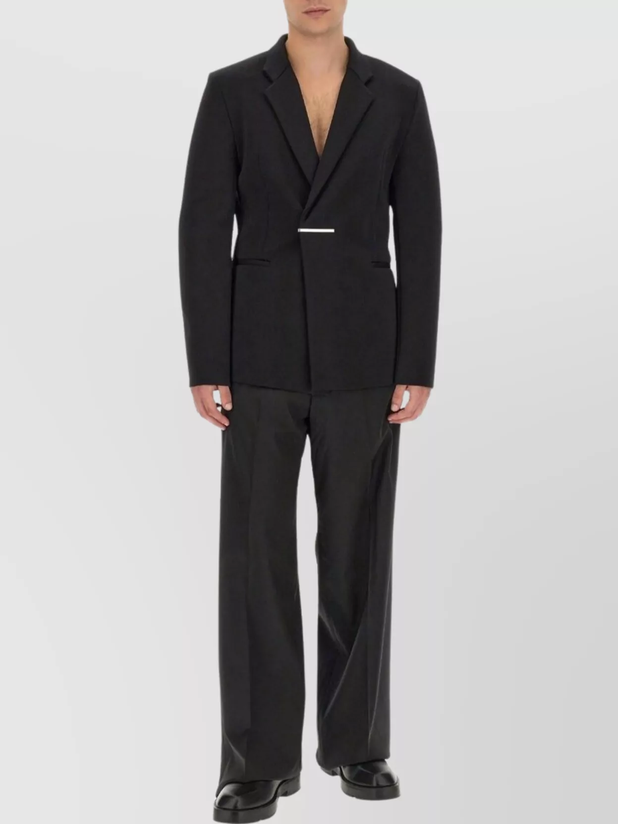Givenchy Slim Fit Single-breasted Knit Jacket