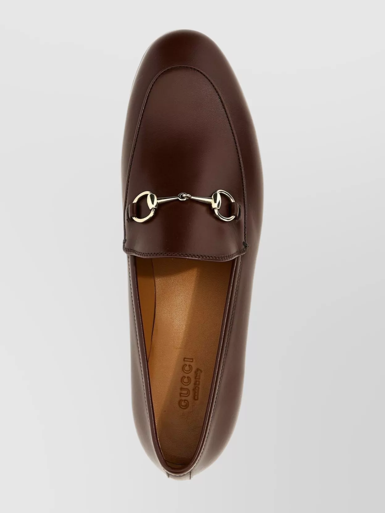 Gucci Leather Loafers Featuring Horsebit Detail