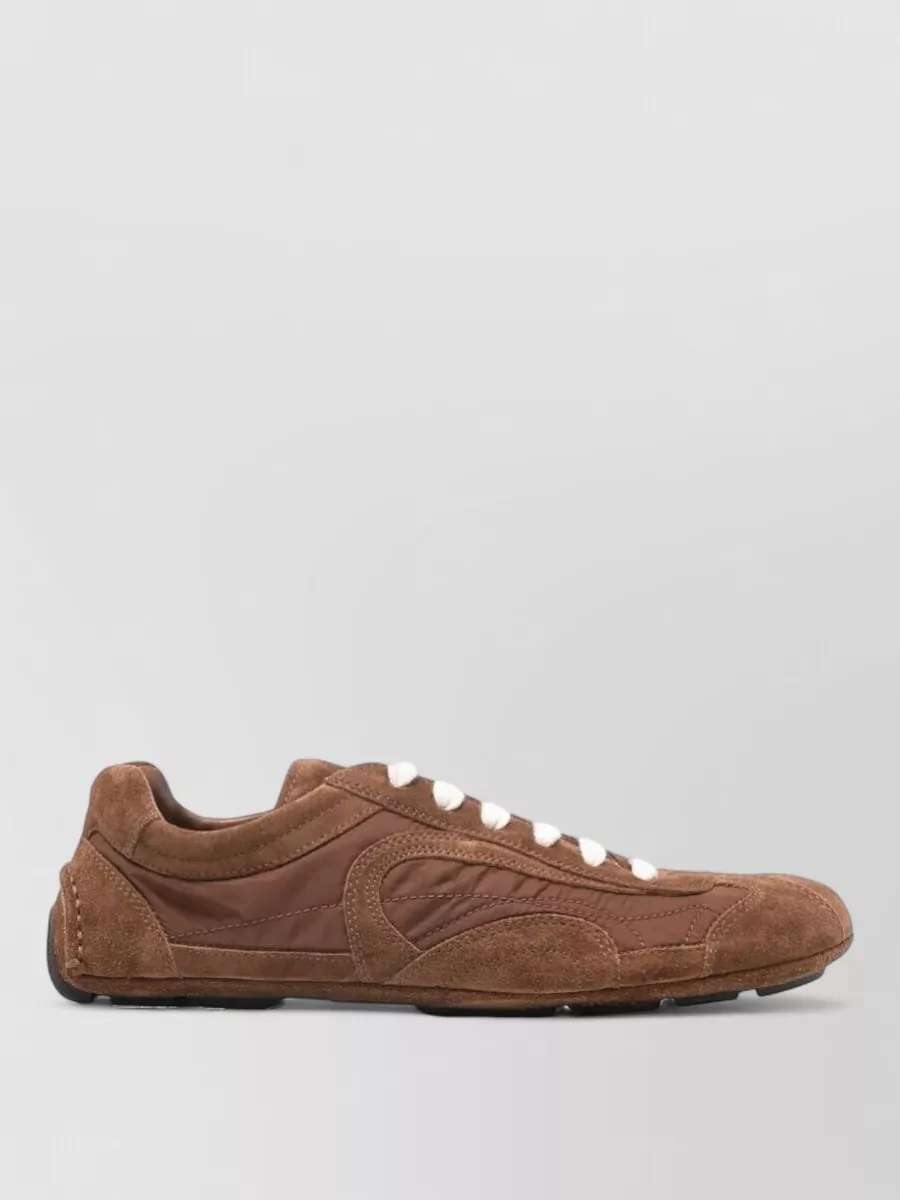 Prada Montecarlo 2005 Reedition Suede Nylon Sneakers
