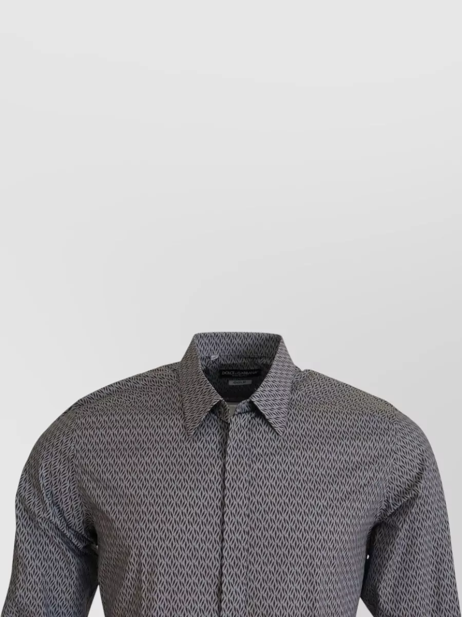 Dolce&Gabbana Cotton Slim-Fit Dress Shirt