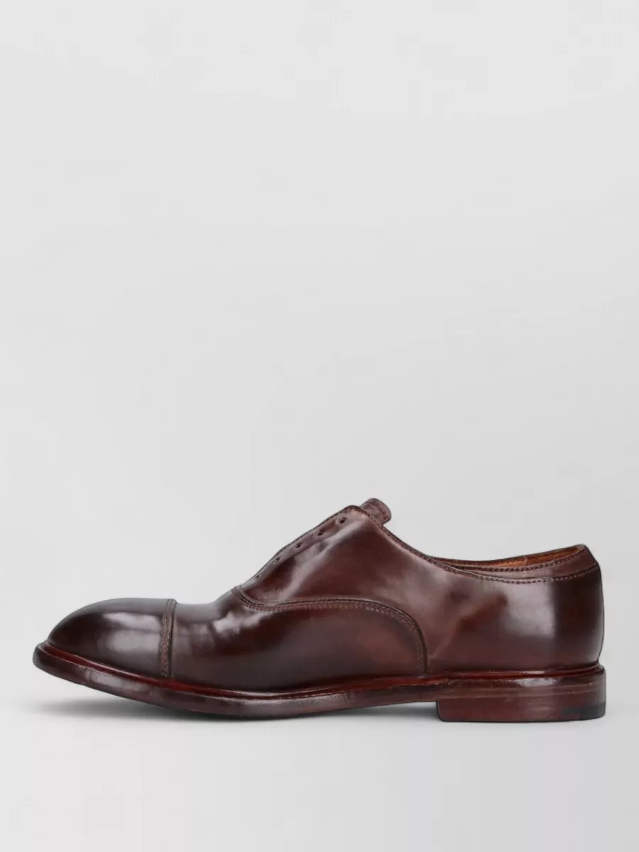 Premiata Leather Oxford Shoes