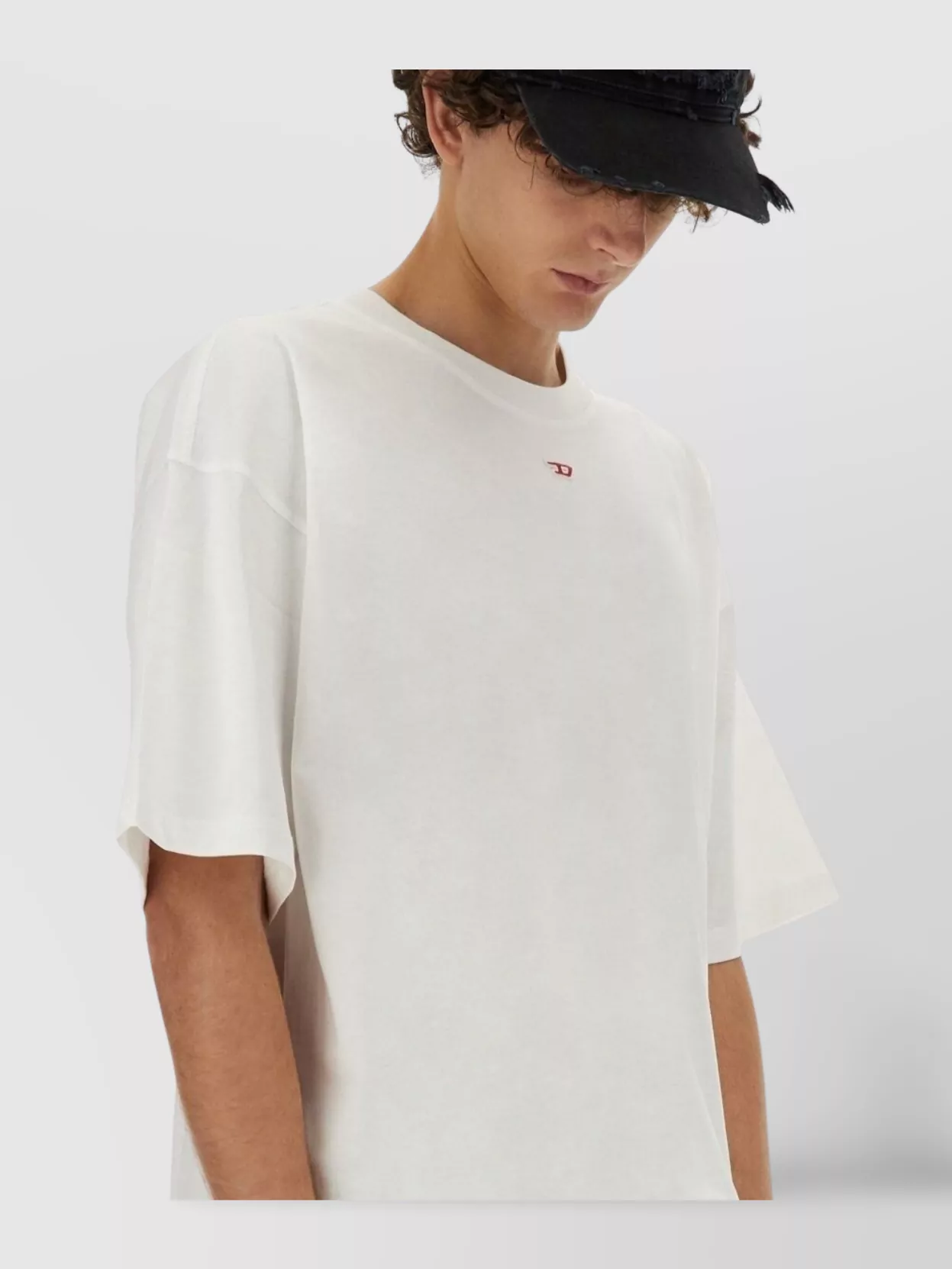 Diesel Regular Fit Round Neck Short Sleeve T-Shirt