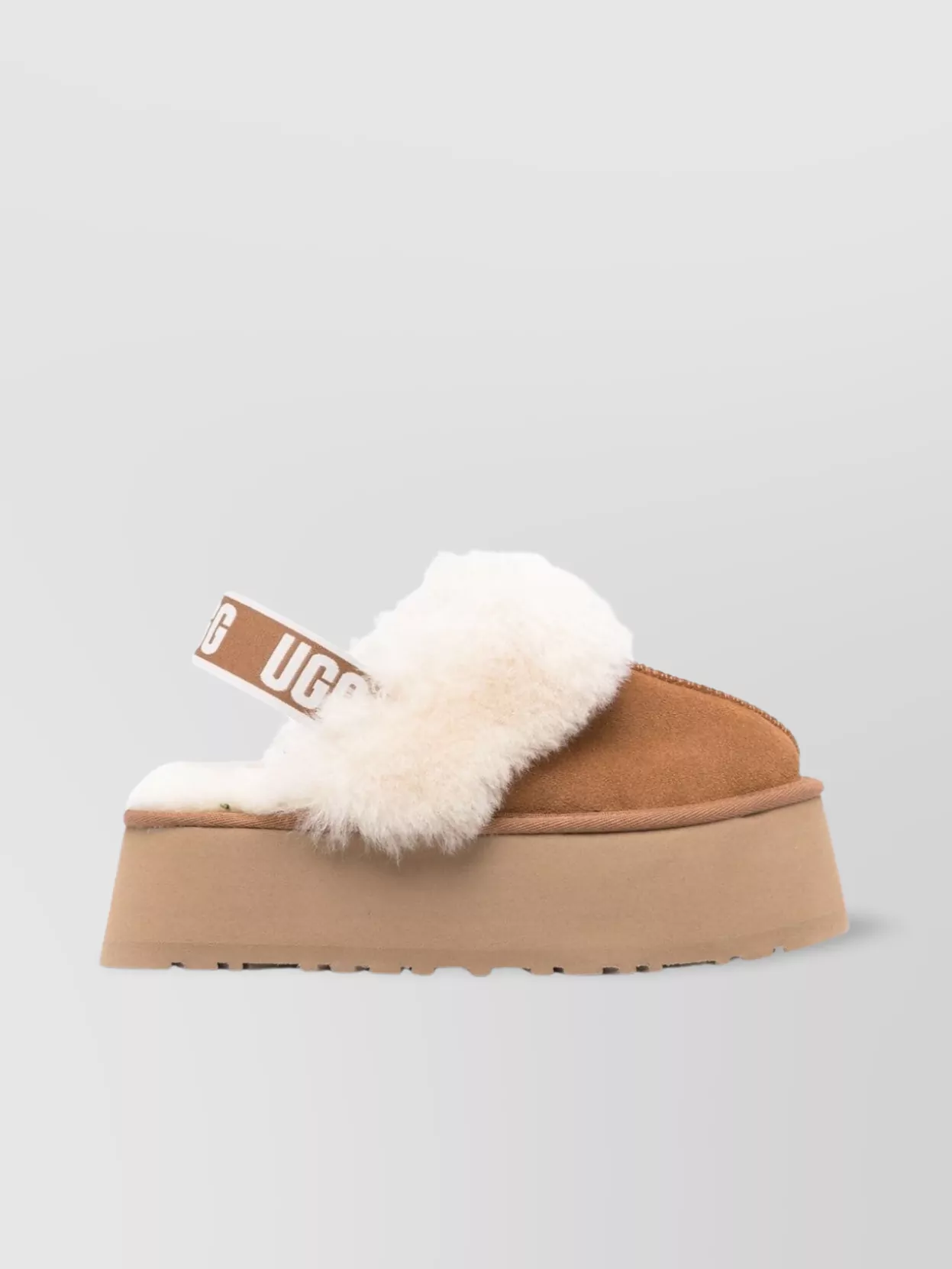 Ugg Funkette Slipper Sheepskin Collar