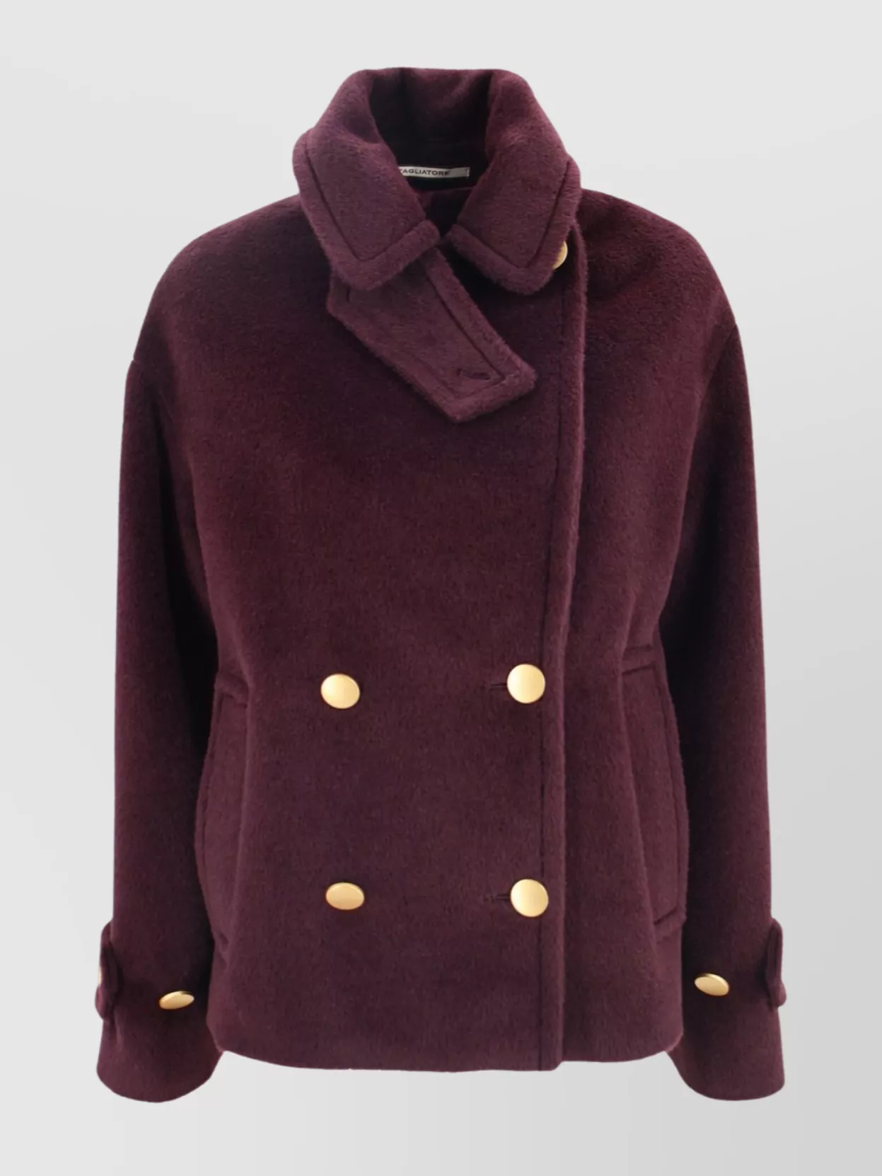 Tagliatore Double-Breasted Fur Outerwear Jacket