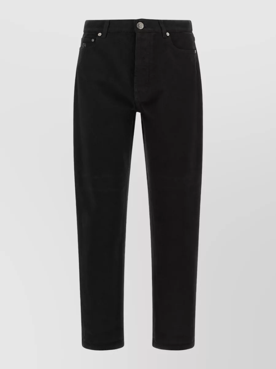 Brunello Cucinelli Denim high-rise straight-leg jeans