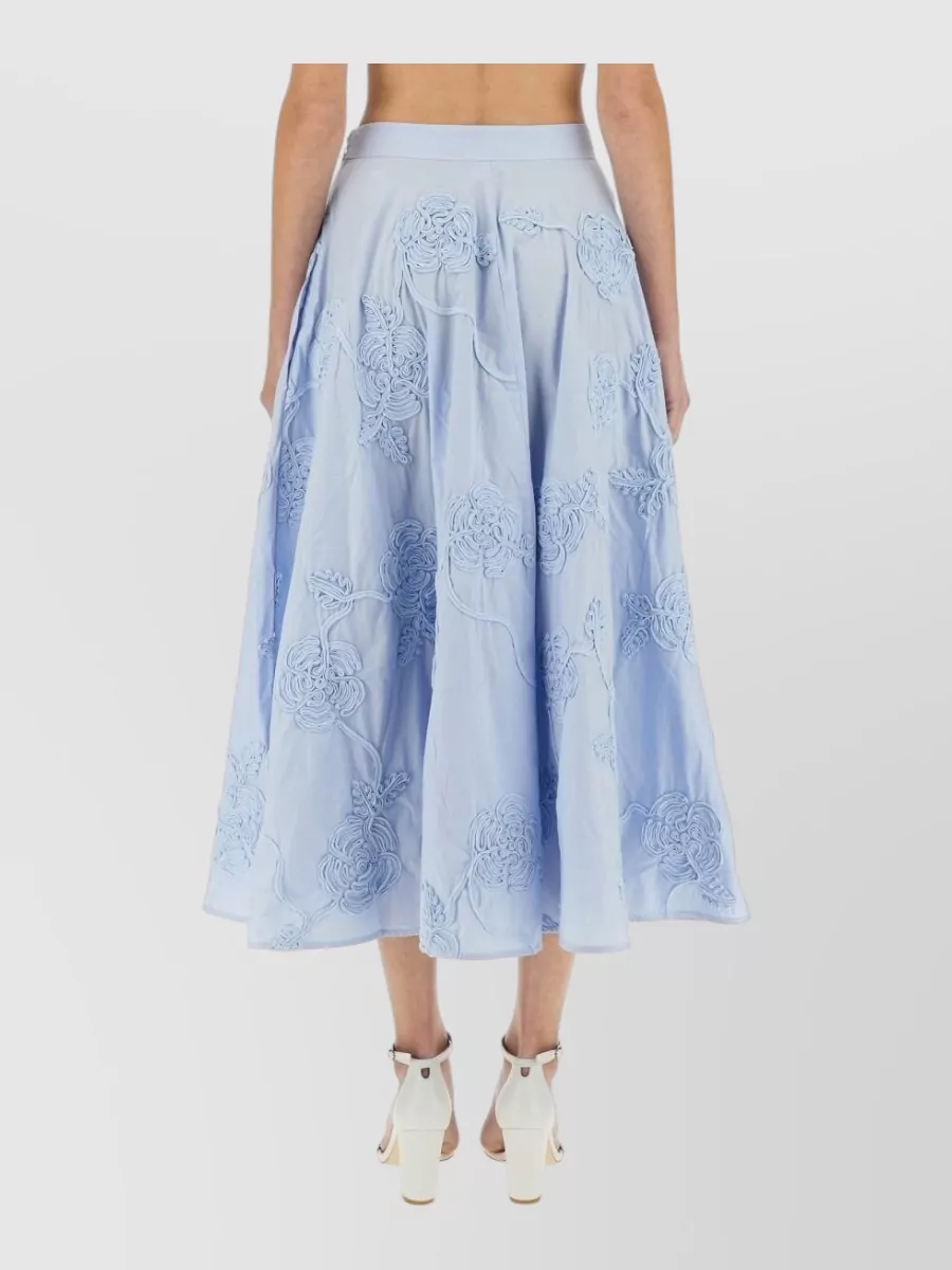 Rotate Birger Christensen Floral Maxi Skirt