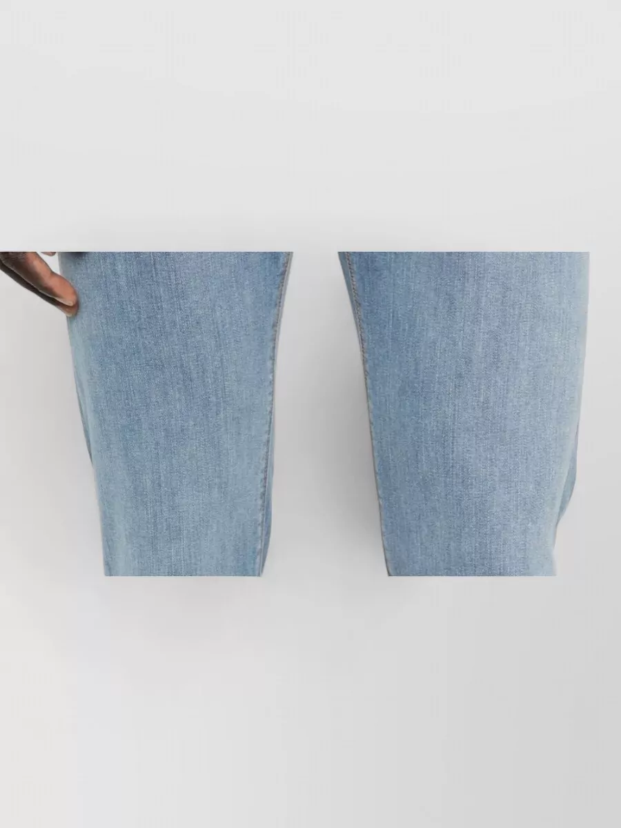 Emporio Armani Denim Cotton Jeans Faded Wash Design