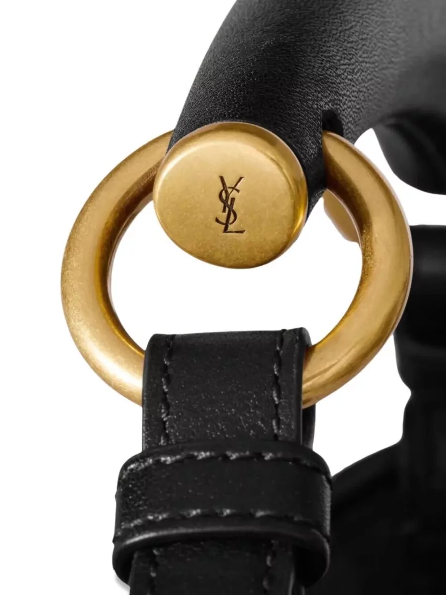 Saint Laurent Mombasa Small Leather Shoulder Bag