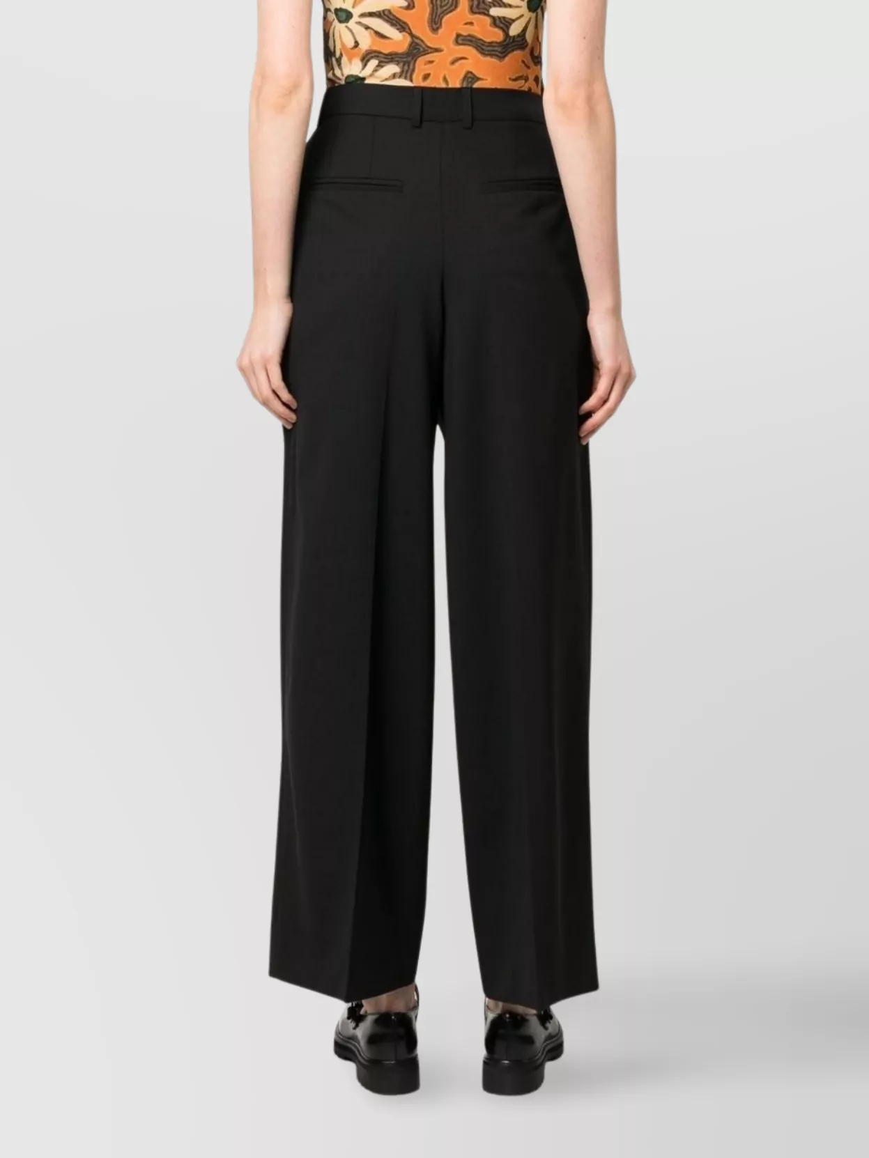 Az Factory Wide Leg Wool Trousers