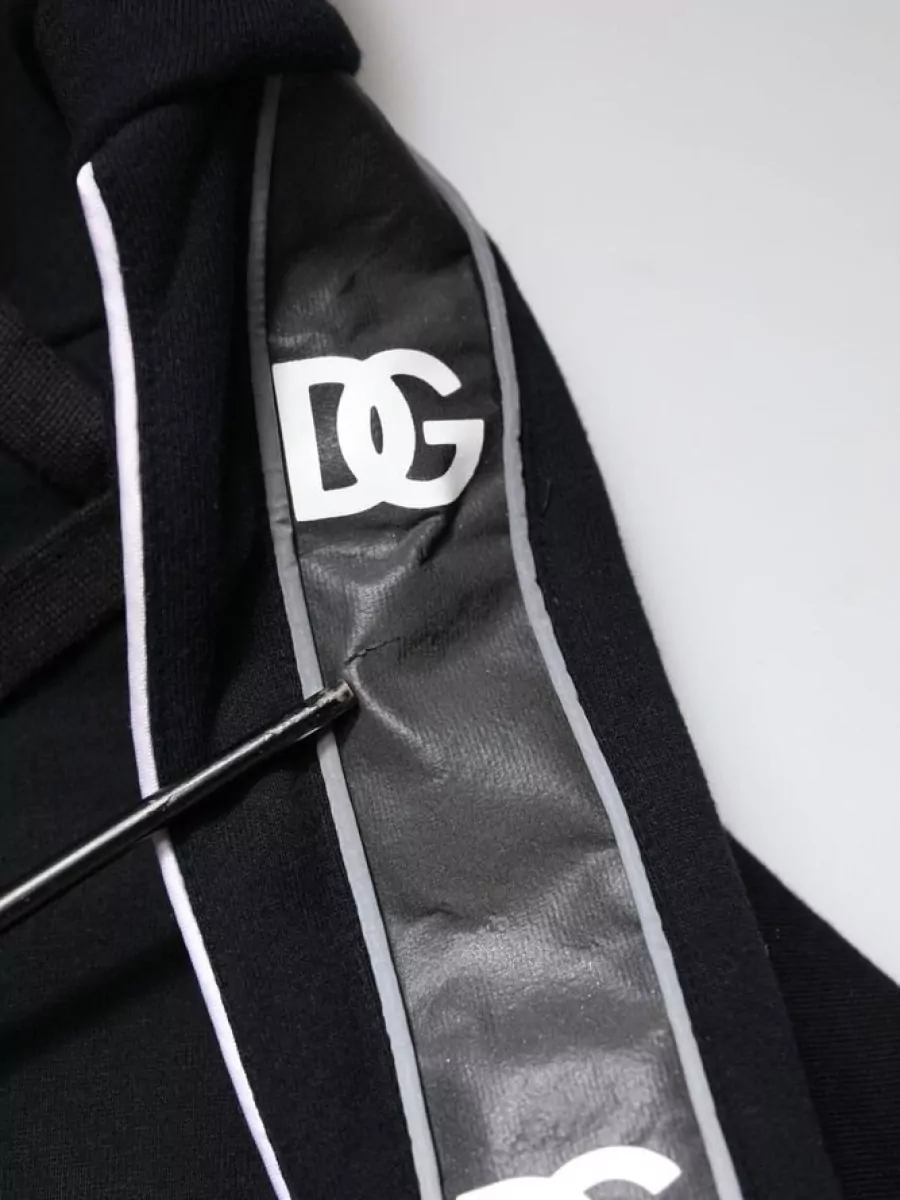Dolce&Gabbana Cotton Logo Hooded Sweatshirt