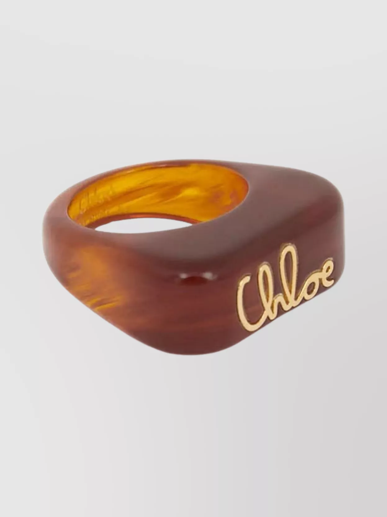 Chloé The Polished Square Band Ring