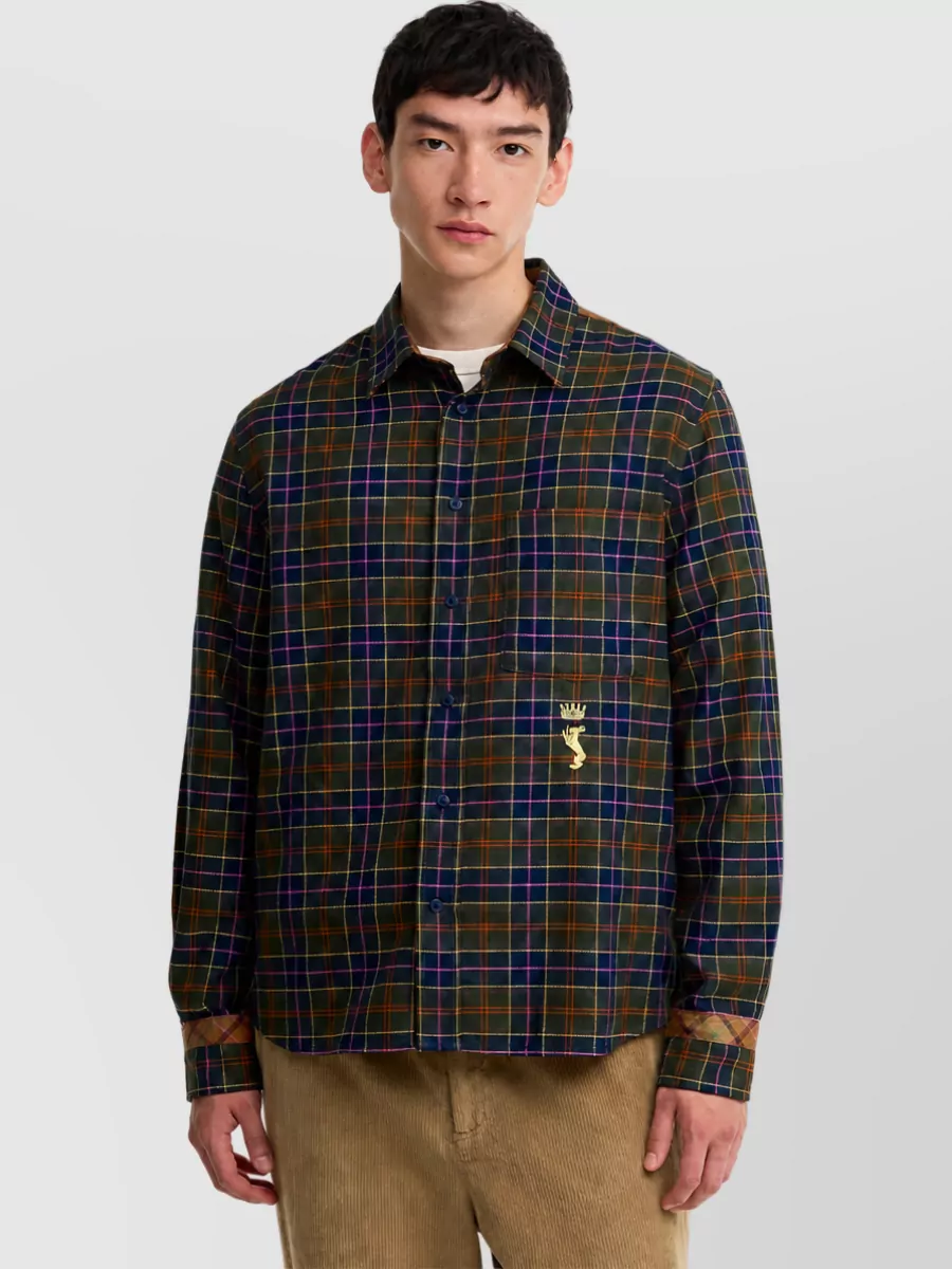 Barbour Tartan Slim-Fit Long-Sleeve Shirt