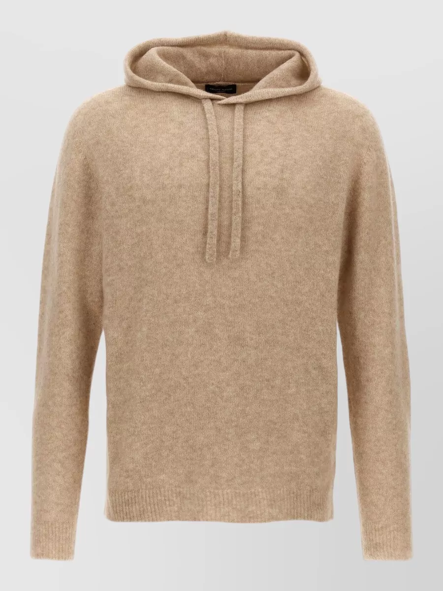 Roberto Collina cashmere silk hooded sweater