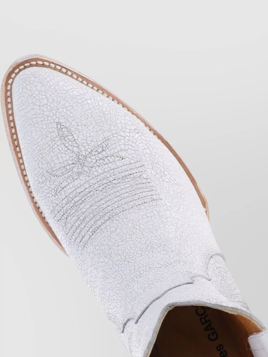 Comme Des Garçons Leather Ankle Boots