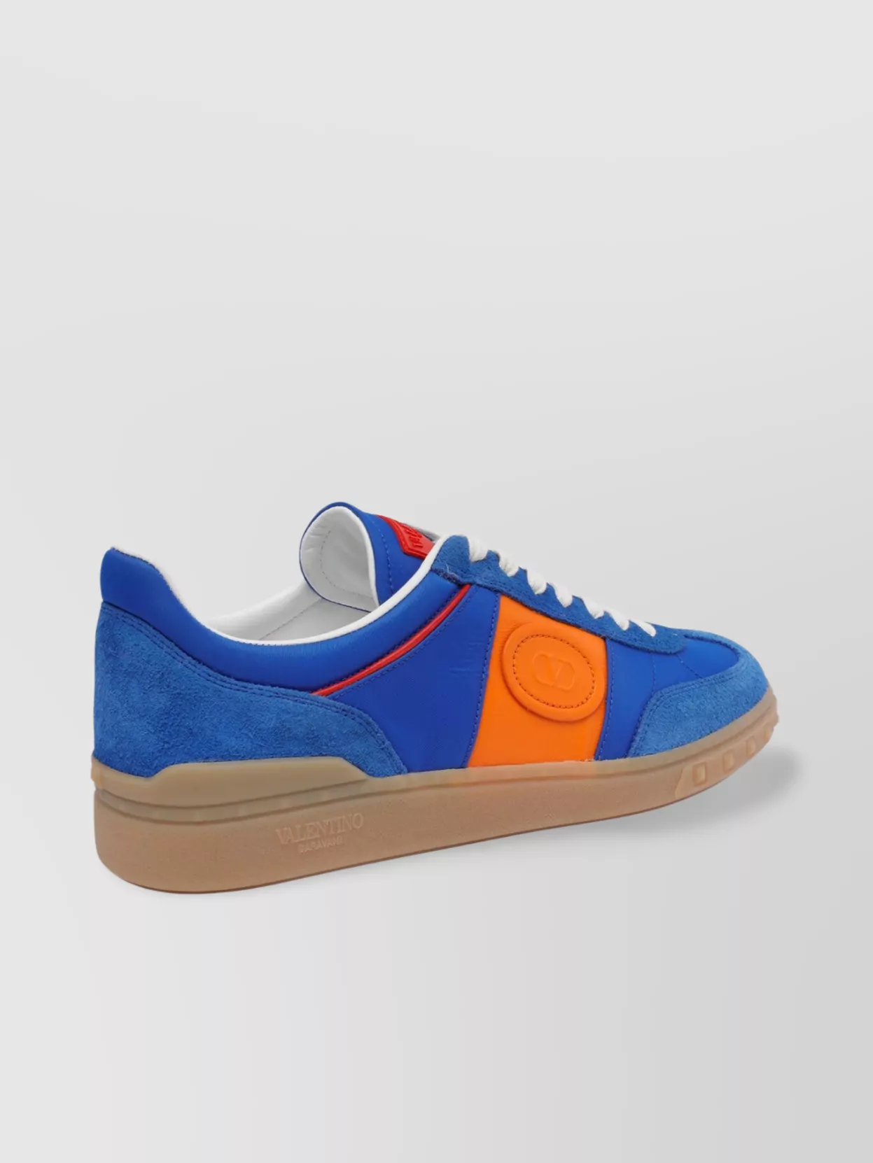Valentino Multicolor Split Leather And Leather Upvillage Sneakers