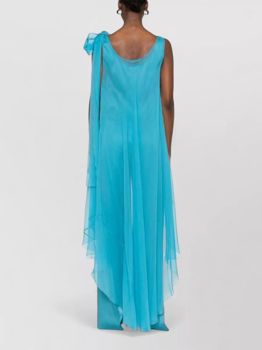 Alberta Ferretti Silk Blend Jumpsuit